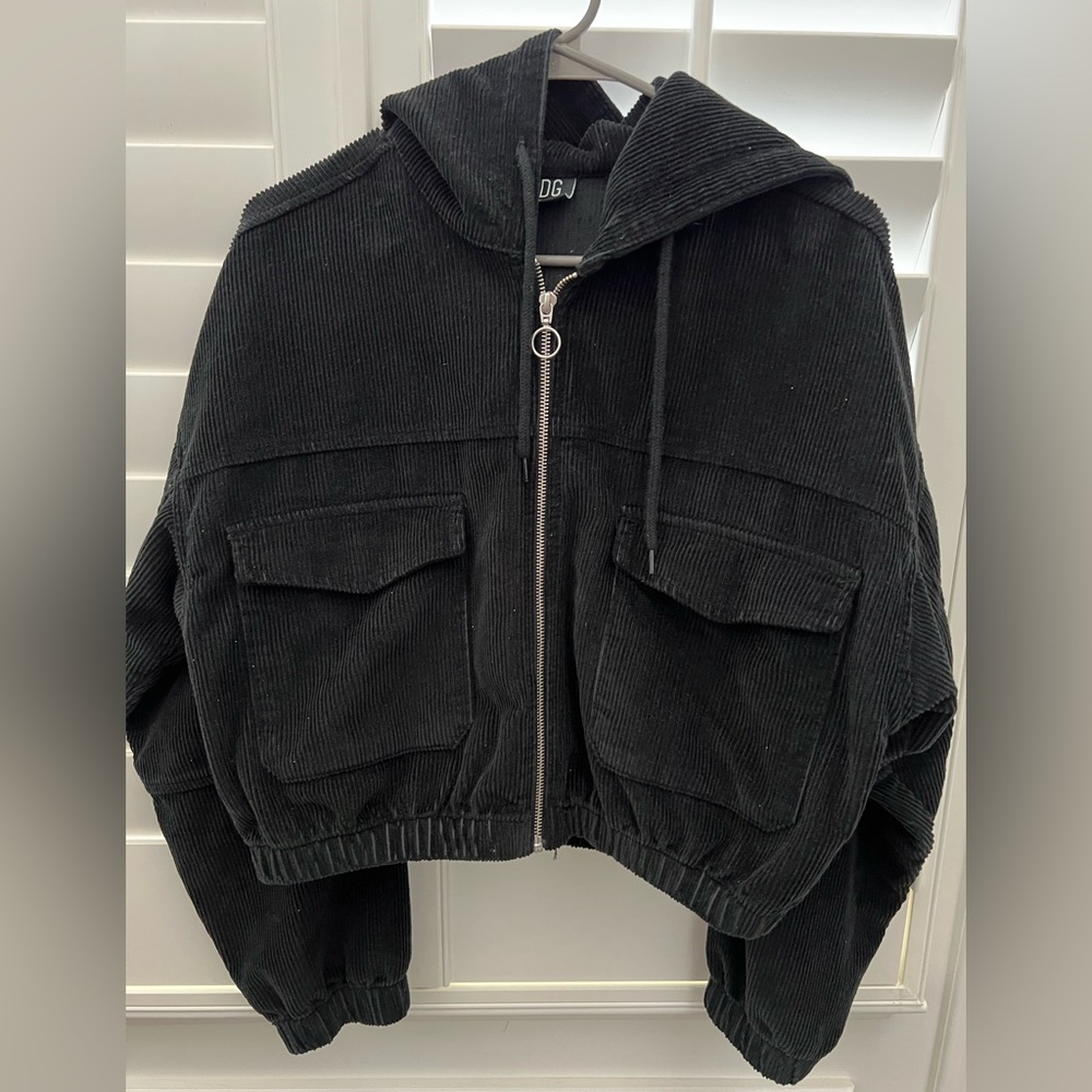 BDG Urban Outfitters Black Corduroy Jacket